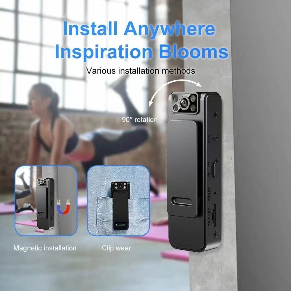 Portable Recording Magnetic Backclip L8