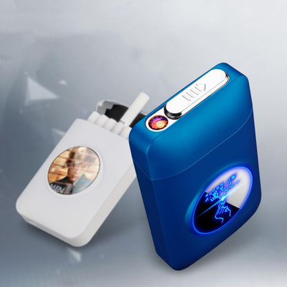 LED Light Screen Cigarette Box Electronic Cigarette Lighter