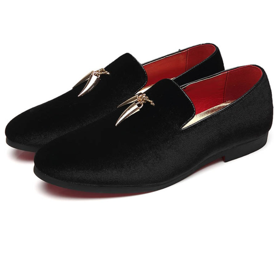 Peas leather hair stylist shoes