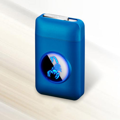 LED Light Screen Cigarette Box Electronic Cigarette Lighter