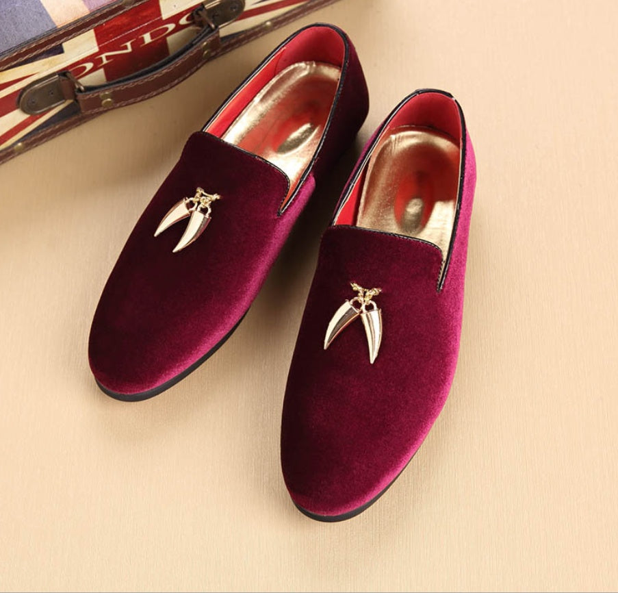 Peas leather hair stylist shoes