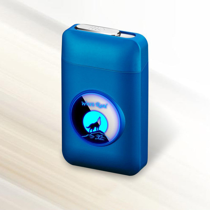 LED Light Screen Cigarette Box Electronic Cigarette Lighter