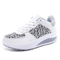 Women Flying Woven Leather Shoes