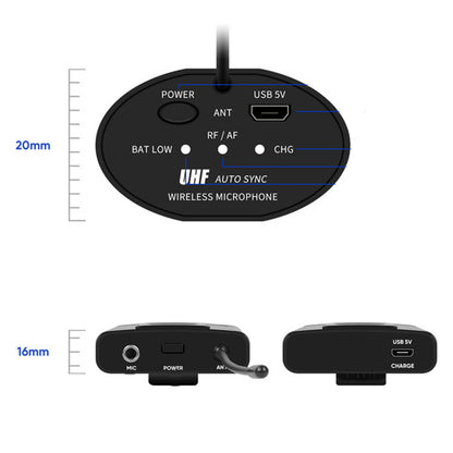 Lavalier wireless microphone