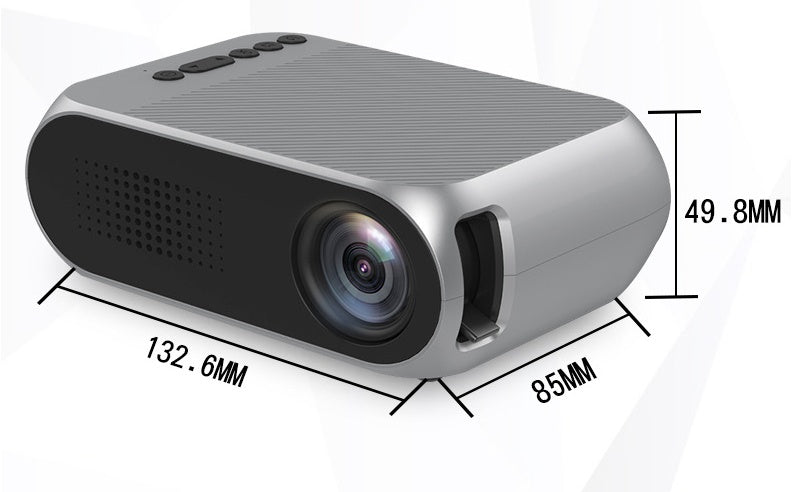 Projector supports HD 1080P