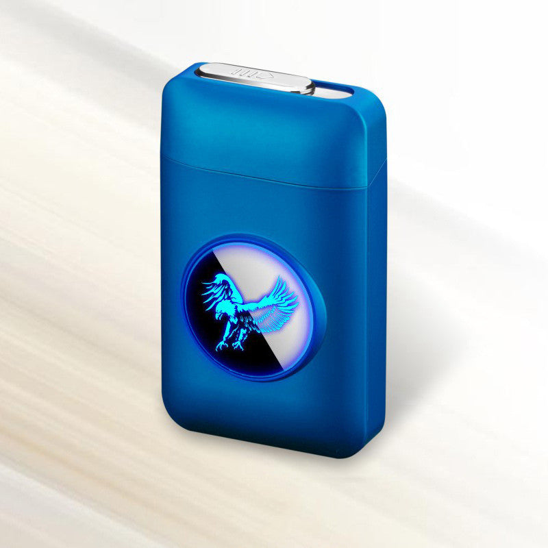 LED Light Screen Cigarette Box Electronic Cigarette Lighter