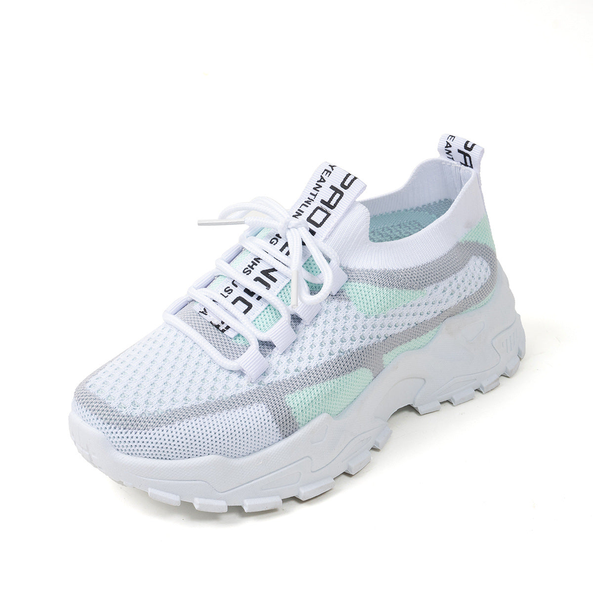 Mesh Women's Lace-up Sneakers