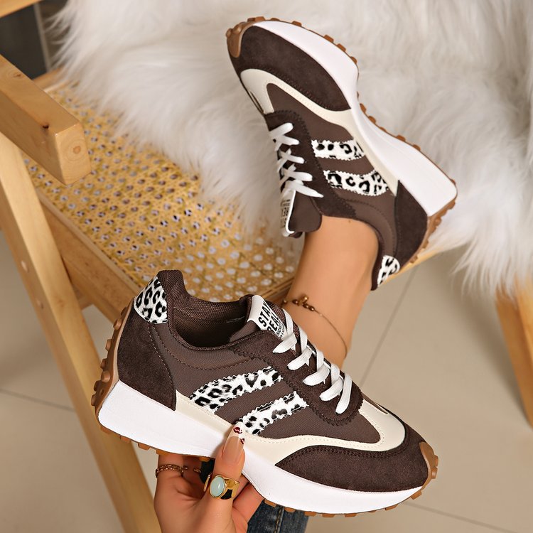 Chunky-soled Casual Sports Shoe
