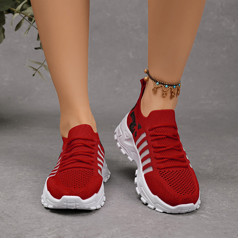 Fly-woven Non-slip Versatile Sports Shoes