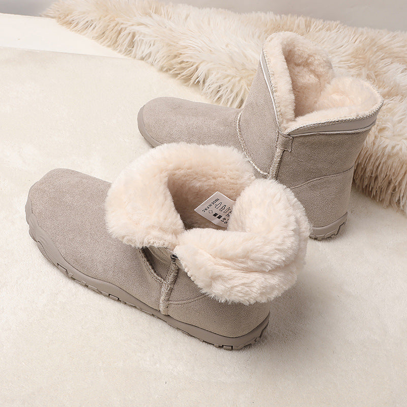 Leather Anti-Slip Five-Finger Shoes For Couples Wear-Resistant