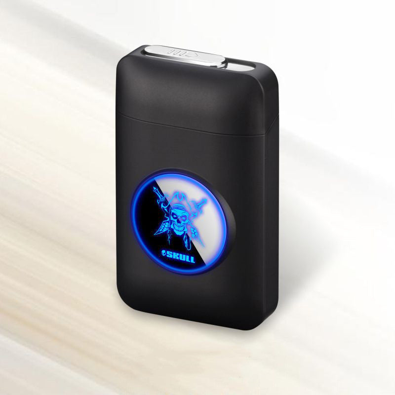 LED Light Screen Cigarette Box Electronic Cigarette Lighter