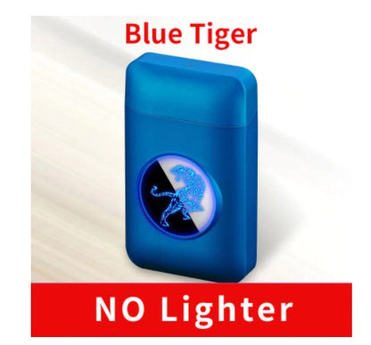 LED Light Screen Cigarette Box Electronic Cigarette Lighter