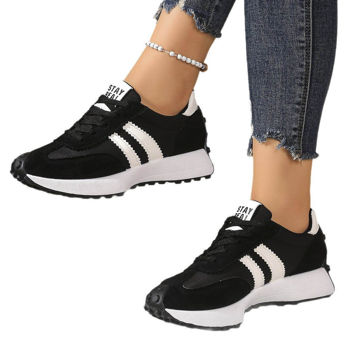 Chunky-soled Casual Sports Shoe